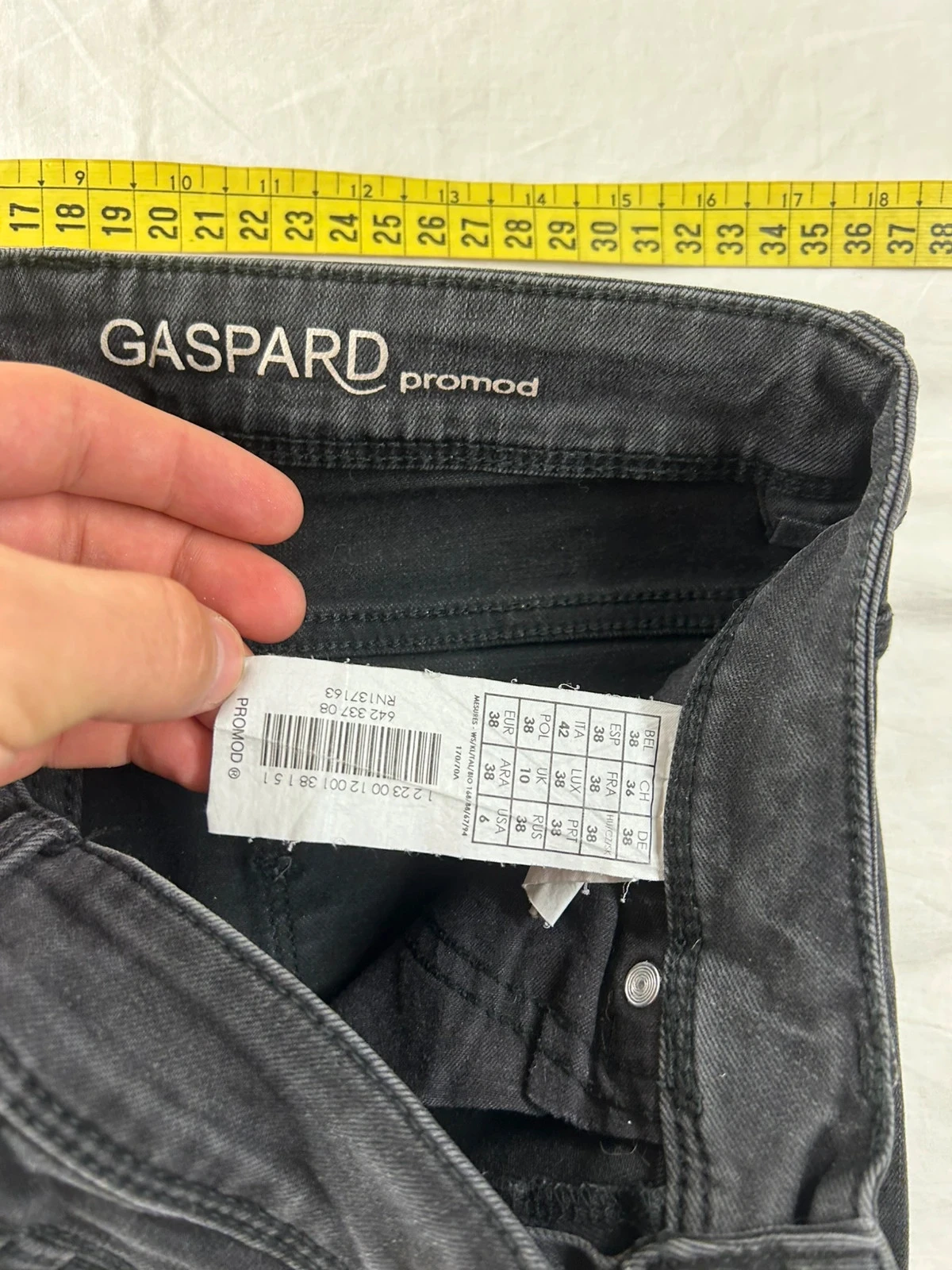 Jean skinny negro gaspard promod talla 38 – photo 8